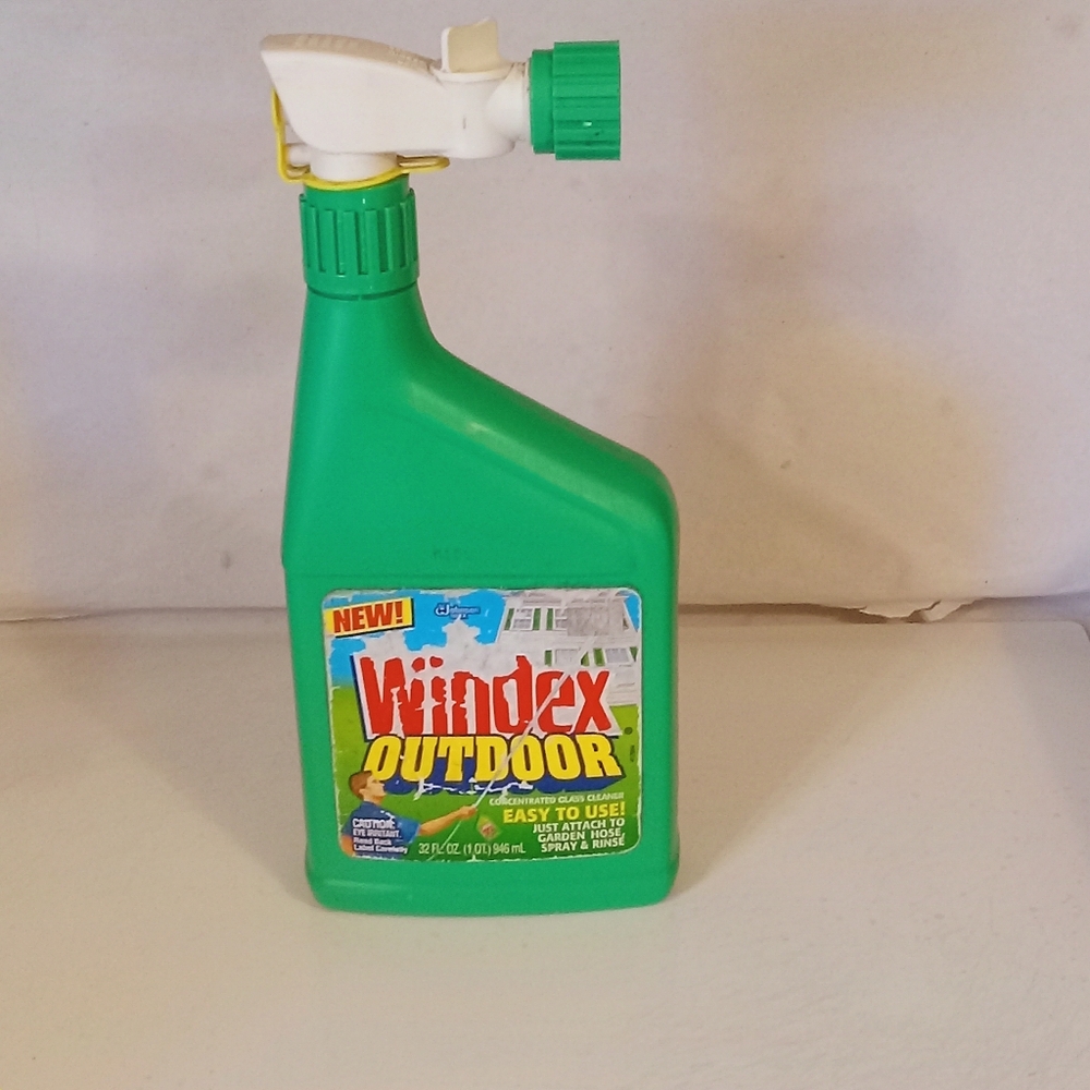 Windex Outdoor Window, Glass Cleaner Concentrate 32 Oz Discontinued NEW NOS